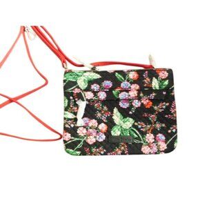 Vera Bradley Iconic Double Custom Crossbody Handbag RFID NWT $78